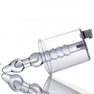 Tom Of Finland Anal Rosebud Vacuum With Beabed Transparent