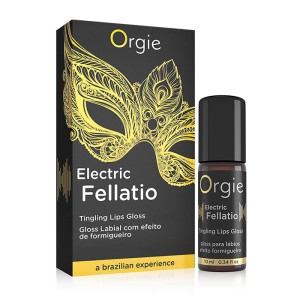 Orgie Electric Fellatio Vibrating Lip Gloss 10 Ml