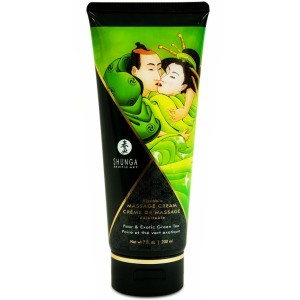 Shunga Pear & Green Tea Massage Cream 200 Ml