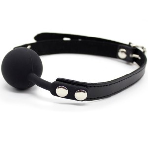 Secretplay Black Silicone Gag Ball