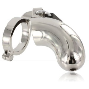 Metal Hard Brig Chastity Ring