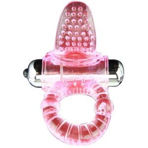 Baile Sweet Abs 10 Rhythms Ring Pink Vibrator Penis Ring