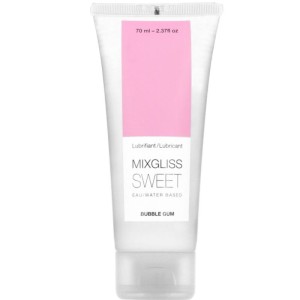 Mixgliss Water Based Lubricant Gum Flavor 70 Ml