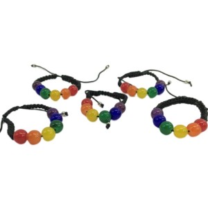 Pride Lgbt Flag Small Ball Bracelet