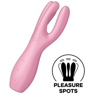 Satisfyer Threesome 3 Vibrator Pink