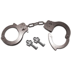 Sex & Michief Metal Handcuffs