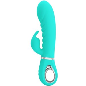 Pretty Love Prescott Multifunction G-spot Vibrator Aqua Green