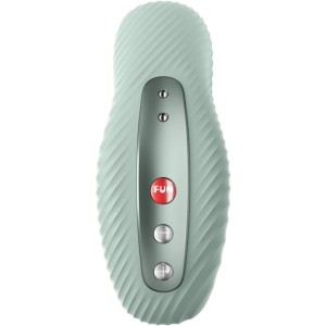 Fun Factory Laya Iii Rechargeable Lay-on Vibrator Sage Green
