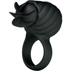 Pretty Love Frances Rotating And Teaser Cock Ring Black