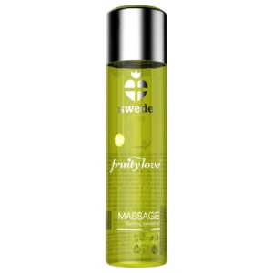 Swede Fruity Love Warming Effect Massage Oil Vanilla And Gold Pear 120 Ml