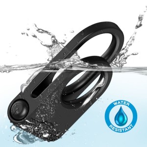 Armony Twins Double Vibrator Ring For Couples Black