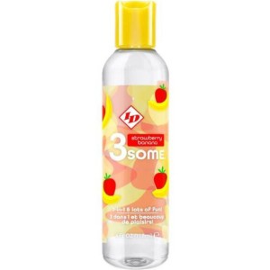 Id 3some 4 Fl Oz Strawberry Banana Bottle