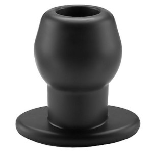 Perfect Fit Brand Ass Tunnel Plug Silicone Black L