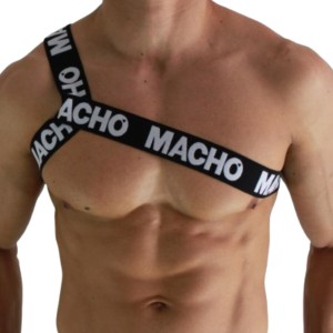 Macho Roman Harness White S/m