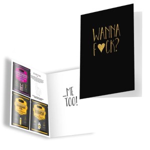 Kamasutra Naughty Notes: Wanna F * Ck? Me Too