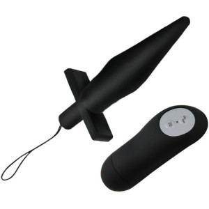 Baile Dance Butt Anal Plug With Vibration Black