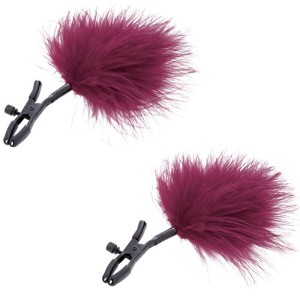 Sex & Mischief Enchanted Feathered Nipple Clamps
