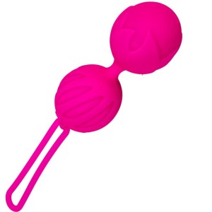 Adrien Lastic Geisha Lastic Silicone Balls Size S Fuchsia