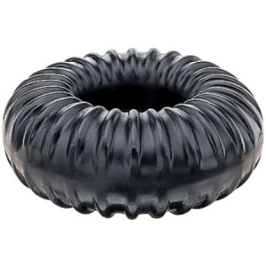 Perfect Fit Brand Ribbed Ring Black