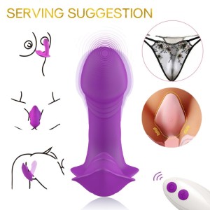 Armony Whistle Vibrator Introducible Remote Control Purple