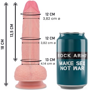 Rockarmy Liquid Silicone Premium Mustang Realistic 18 Cm -o- 4.14 Cm