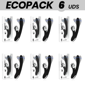 Ecopack 6 Units Black&silver Bunny Grimm Wave Function