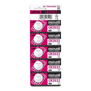 Maxell Battery Litio Cr2032 3v 5uds