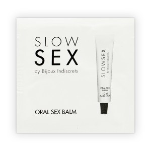 Bijoux Slow Sex Balm For Oral Sex Single Dose