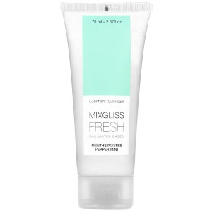 Mixgliss Water Based Lubricant Effect Cold Mint Flavor 70 Ml