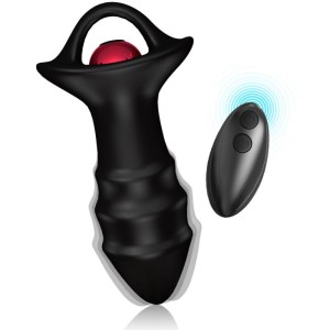 Armony Kylin Finger Vibrator & Anal Plug Remote Control Black