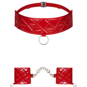 Obsessive Hunteria Handcuffs And Choker