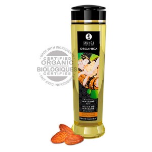 Shunga Organic Almond Massage Oil 240 Ml