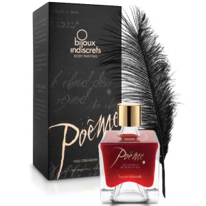 Bijoux Poeme Edible Paint Wild Strawberry 50 Gr