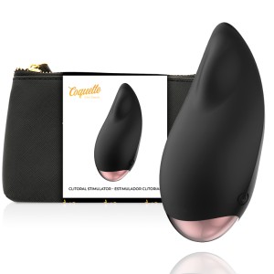 Coquette Chic Desire Clitorial Stimulator Black / Gold Drop