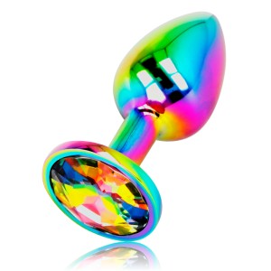 Ohmama Iridescent Circle Anal Plug Size M