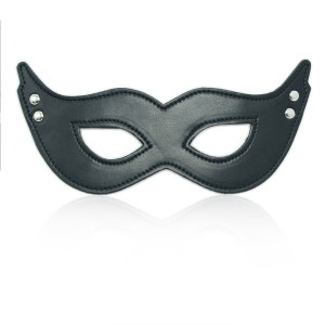 Ohmama Fetish Pu Mask With Clamps