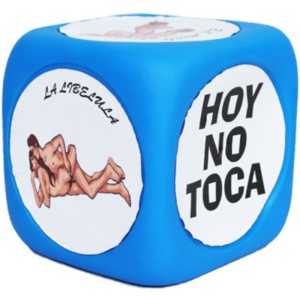 Diablo Picante Super Large Kamasutra Dice Of Postures Blue
