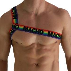 Macho Roman Harness Pride S/m