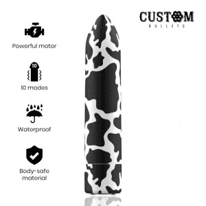 Custom Bullets Rechargeable Cow Magnetic 10 Intensities