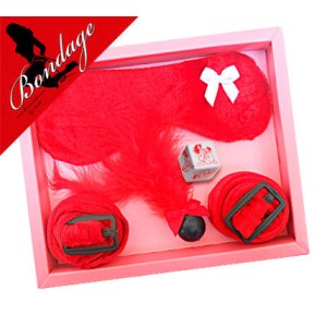 Inedit Red Bondage Antiface Kit