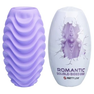 Pretty Love Double Sided Lilac Masturbator Egg