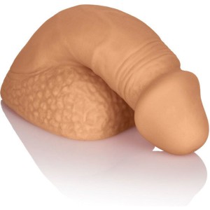 Calex Silicone Packing Penis 10.25cm Caramel