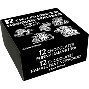 Diablo Picante Box Of 12 Chocolatins With Kamasutra Postures