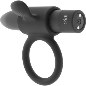 Black&silver Cameron Black Rechargeable Ring