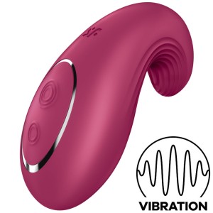 Satisfyer Dipping Delight Lay-on Vibrator Red