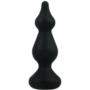 Adrien Lastic Amuse Anal Plug Silicone Black Size S