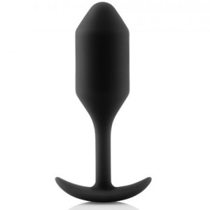 B-vibe Snug Anal Plug 2 Black