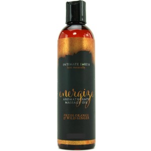 Intimate Earth  Fresh Orange & Wild Ginger Oil Massage 120ml