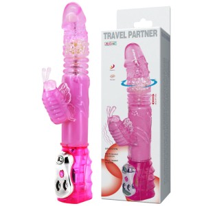 Baile Travel Partner Up & Down Rotator Rabbit Pink