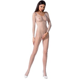 Passion Woman Bs068 Bodystocking White One Size